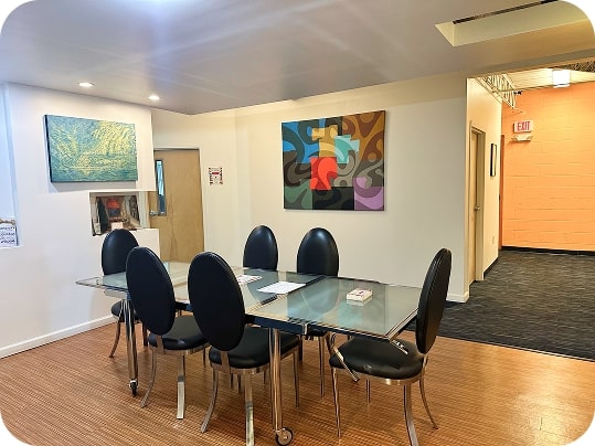 Board meeting at First Step Recovery Centers